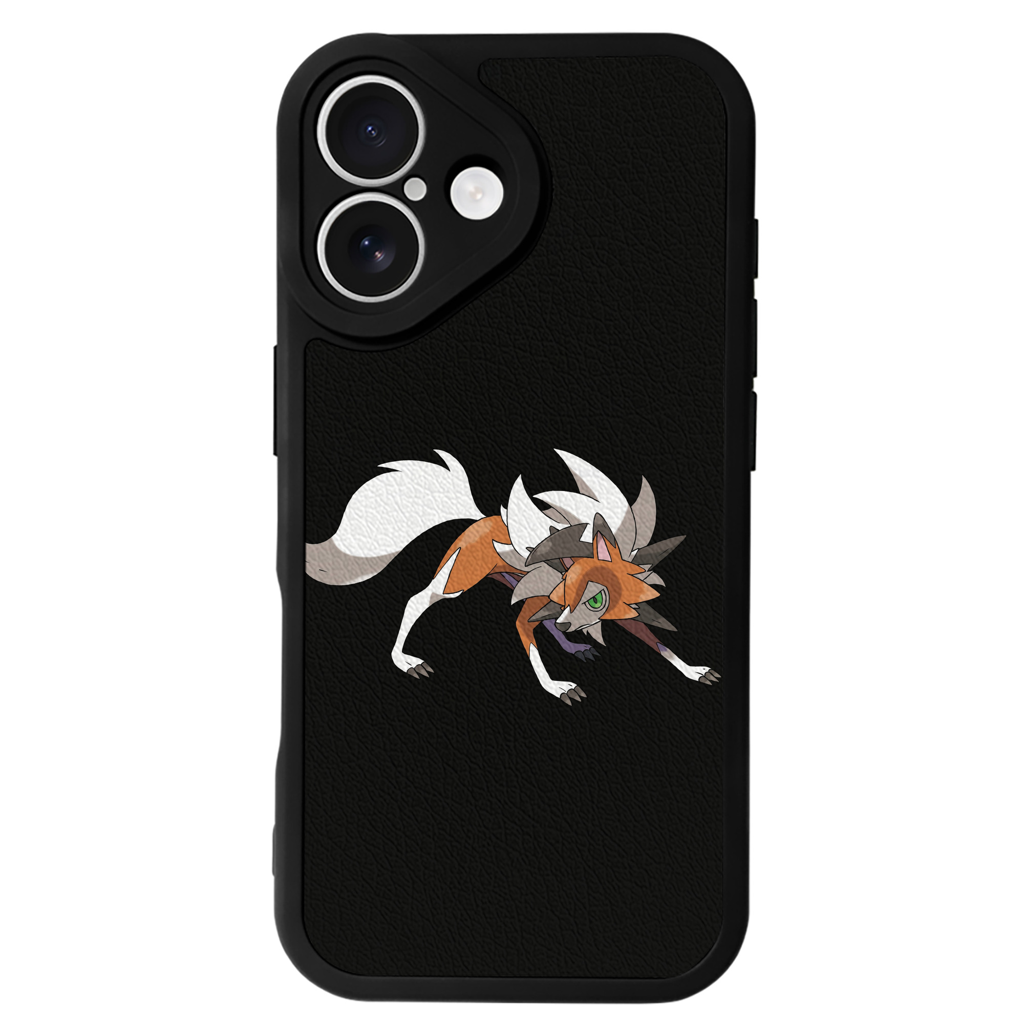 （画像用） ポケットモンスター Pokémon 【iPhone 16シリーズ対応】シリコンスマホケース（レザー調） 材質：シリコン